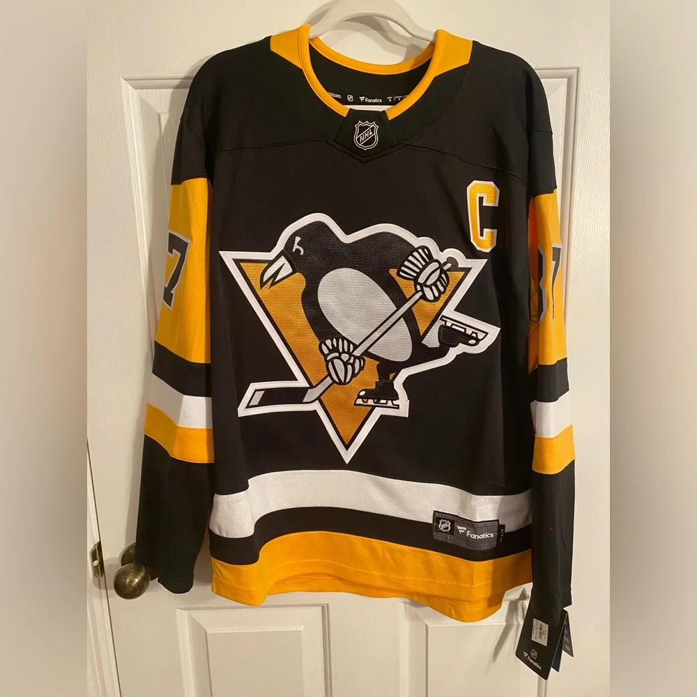Fanatics Pittsburgh Penguins Sidney Crosby Jersey - Picture 1 of 6